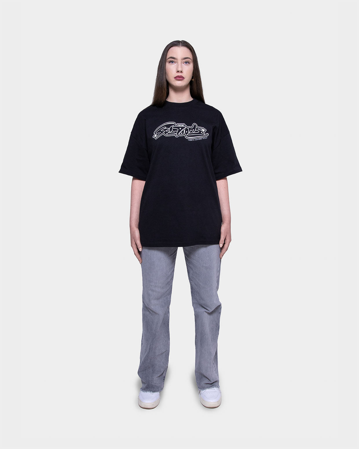 9SECTIONS SHIRT - BLACK