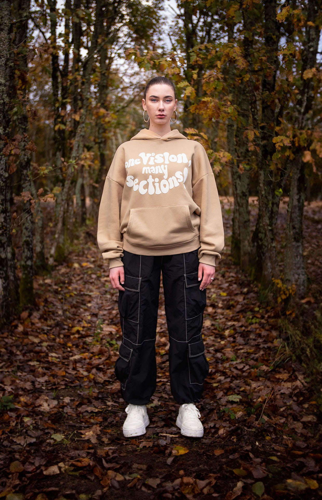 OVMS HOODIE - BEIGE