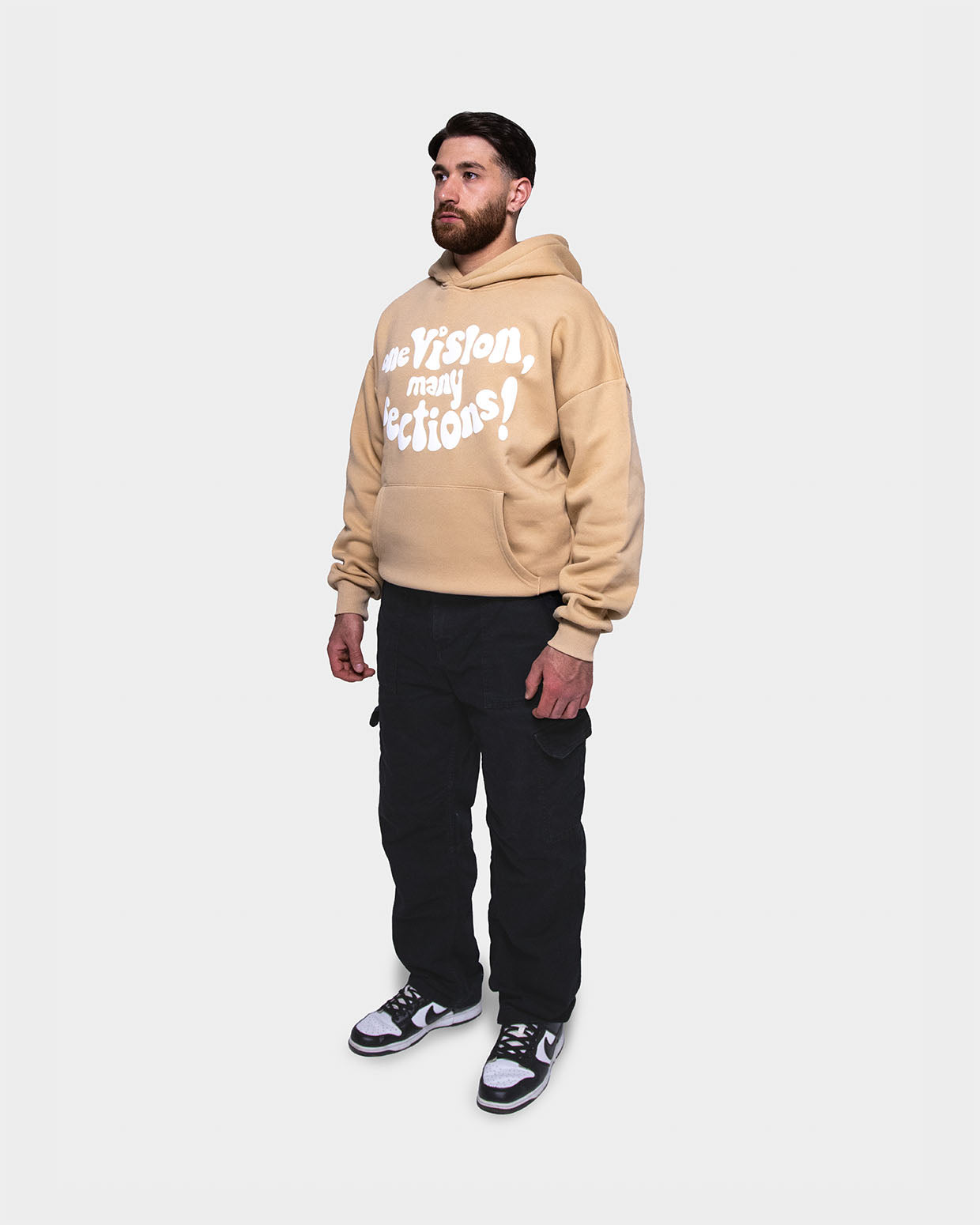 OVMS HOODIE - BEIGE